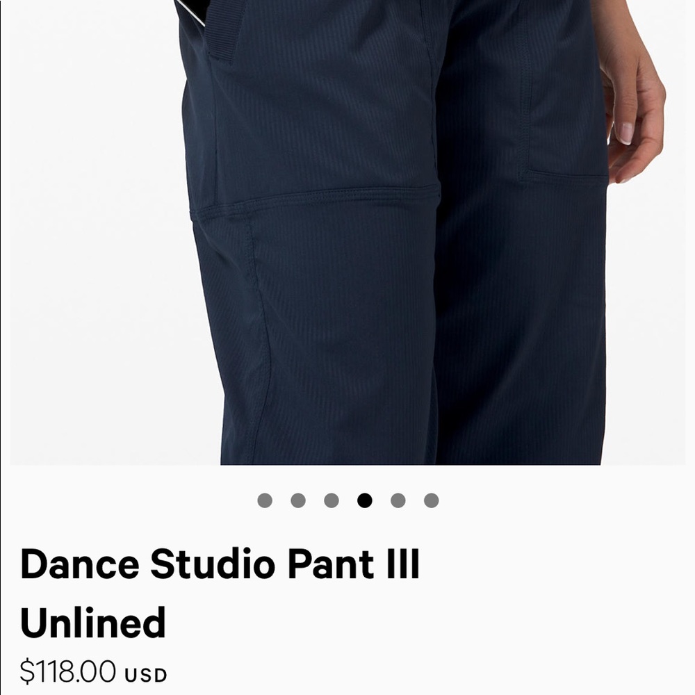 Lululemon Dance Studio Pant, light green, 10 Reg